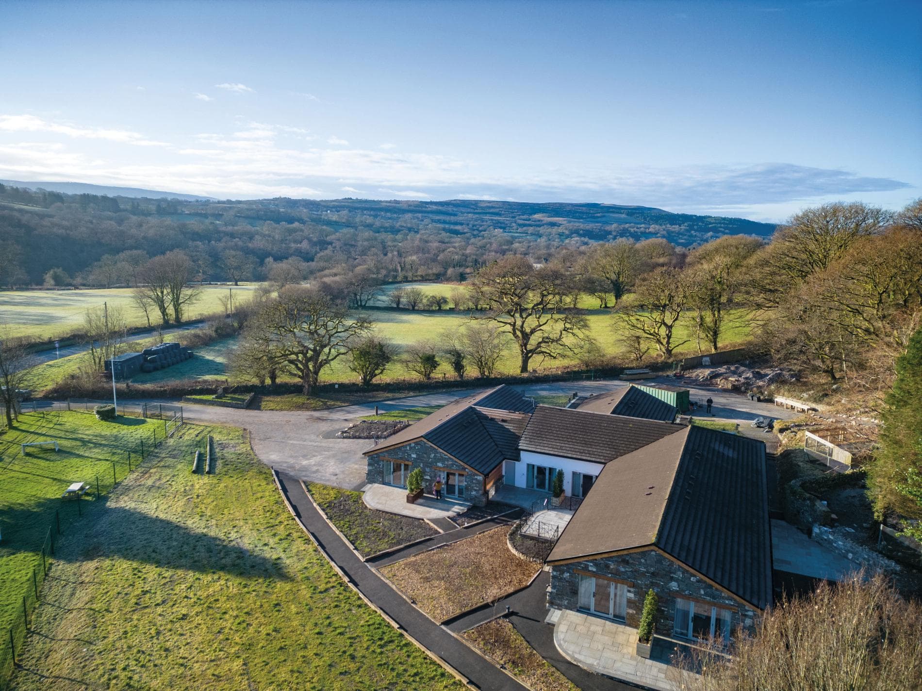 Sleeping Giant Hotel in the Swansea Valley